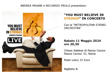 YOU MUST BELIEVE IN STRINGS LIVE! 11 Maggio 2024